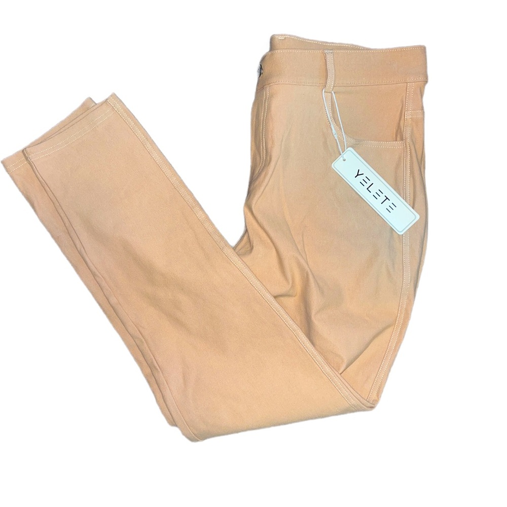 Stretchy khaki pants